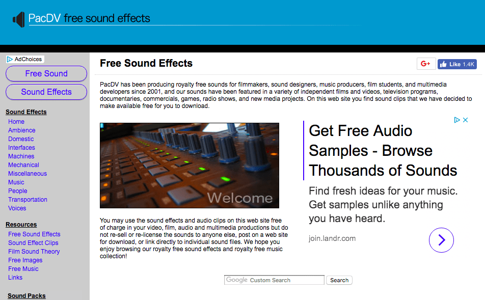 Websites to download sound effects - lasopacity